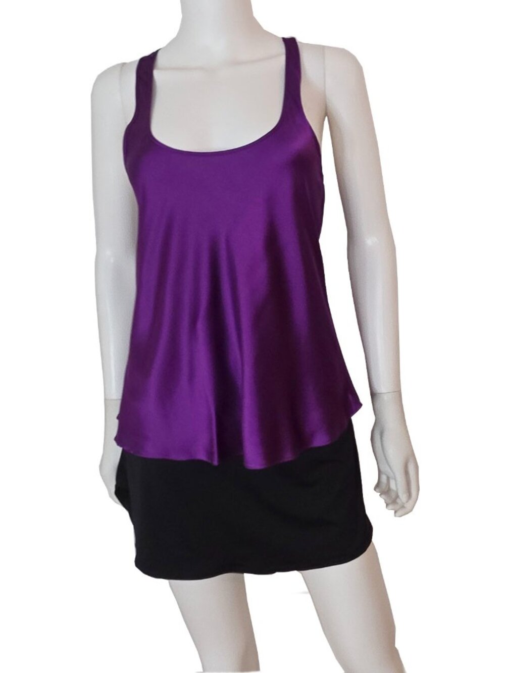 GOLDE Satin Tank Camisole Top